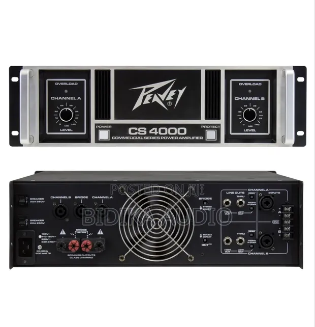 Peavey CS 4000 Power Amplifier - 1