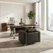 Executive One-Seater Reception Sofa - Black - 4