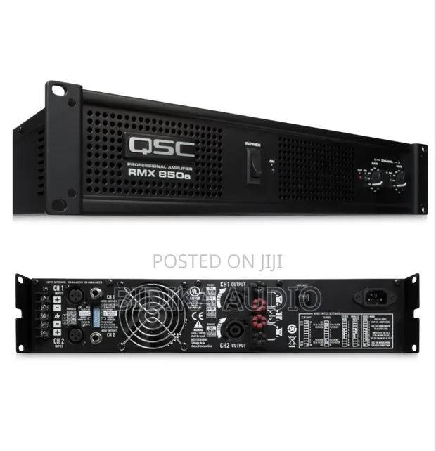 QSC RMX 850a Power Amplifier - 1