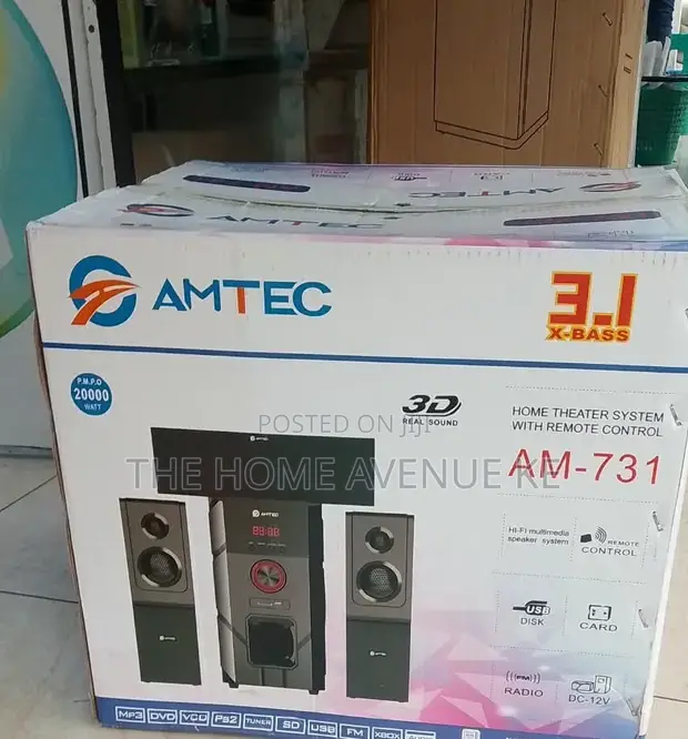 Amtec AM-731 3.1ch 20000W Speaker System - 1