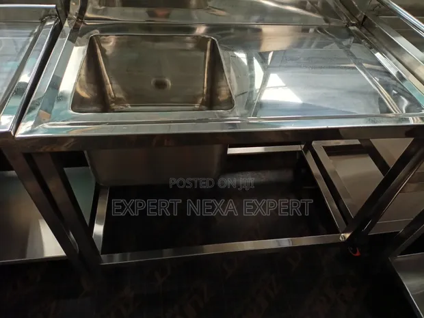 Single Bowl Commercial Sink - 1