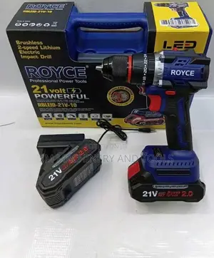 Royce 21V Brushless Cordless Impact Drill Kit