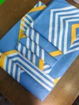 6-Piece Cotton Bedsheet Set - 2 Sheets + 4 Pillowcases - 1