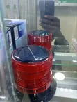 Solar Warning Light - Red Wave - 2