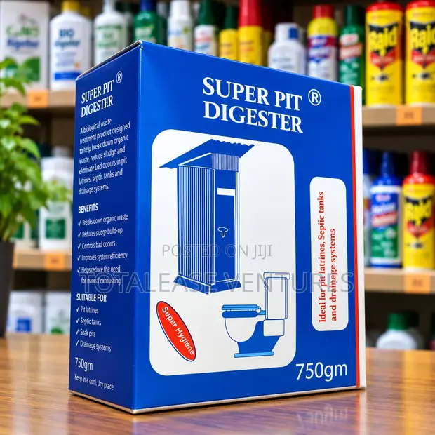 Super Pit Digester 750g | Matibabu ya Choo cha Shimo na Tangi la Septic - 1