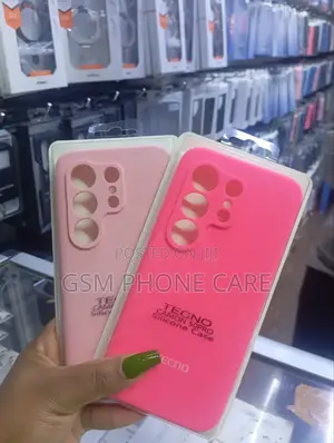 Kifuniko Kipya cha Simu cha Silicone kwa Tecno