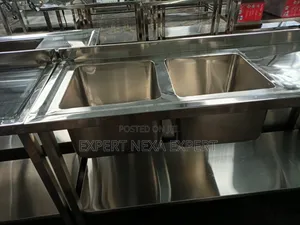 Double Bowl Stainless Steel Sink