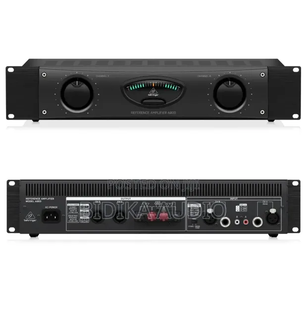Behringer A800 800W Power Amplifier - 1