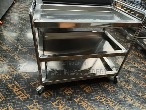 Three Tier Food Trolley - 1