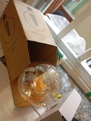 G95 Filament Bulb E27 Amber Glass