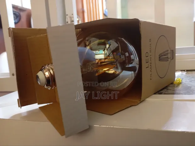 Glass Amber Warm G95 Filament Bulb - 1