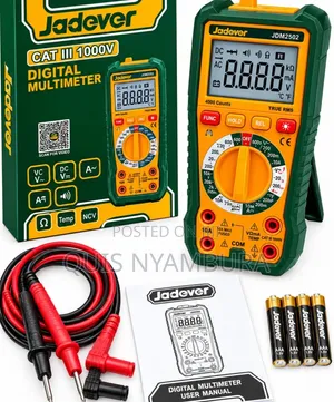 Digital Multimeter CAT III 1000V 4000 Counts