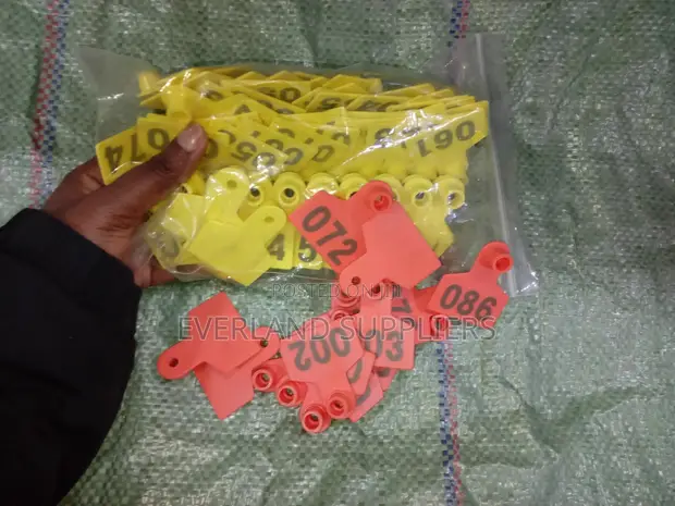 Numbered Ear Tags - Visual Filing System (Pack) - 1