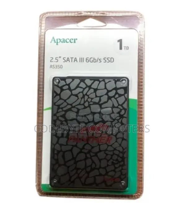 Apacer AS350 Panther 1TB 2.5" SATA Internal SSD - 1