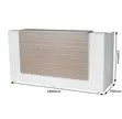 Modern Reception Desk 1.8m - 3