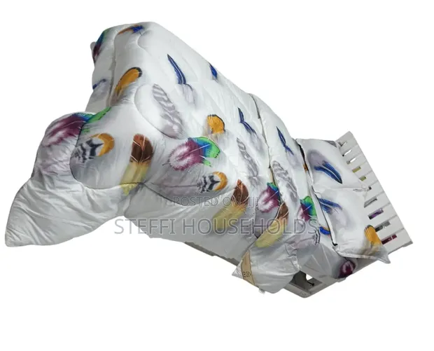 6x6 Duvet Set with Binding, Bedsheet & Pillowcases - 1