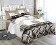 6x6 Duvet Set with Binding, Bedsheet & Pillowcases - 4