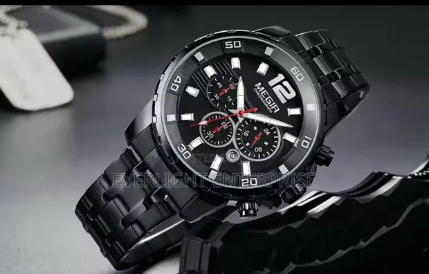 Megir Chronograph Gents Watch 2068 - 1