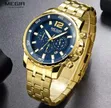 Megir Chronograph Gents Watch 2068 - 2