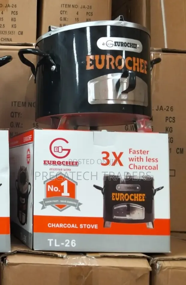 Eurochef Jikokoa Charcoal Stove - Heavy Duty - 1