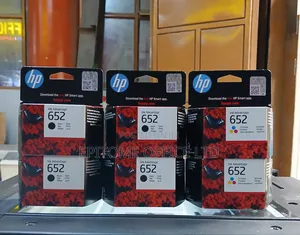 Genuine HP 652 Black Ink Cartridge