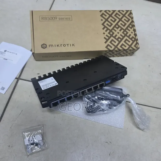 MikroTik RB5009UG+S+IN Gigabit Router - 1