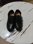 Viatu vya Wanawake vya Rangi Nyeusi vya Brogue - 1