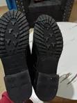 Viatu vya Wanawake vya Rangi Nyeusi vya Brogue - 2