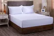 Pin Striped White Bedsheets Set - 2