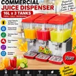48L 3-Slot Commercial Juice Dispenser (16L x 3) - 2