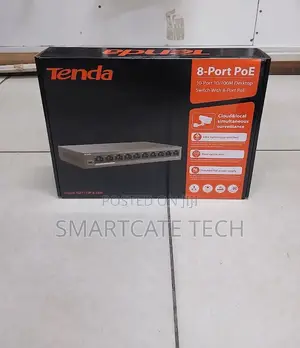 Brand New Tenda TEF1110P-8-63W 8-Port PoE Switch