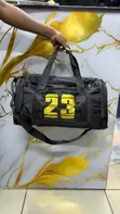 Black Sports 23 Gym Duffle Bag - 2
