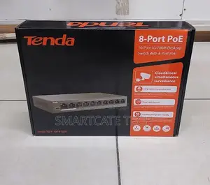Tenda 10-Port PoE Gigabit Ethernet Desktop Switch