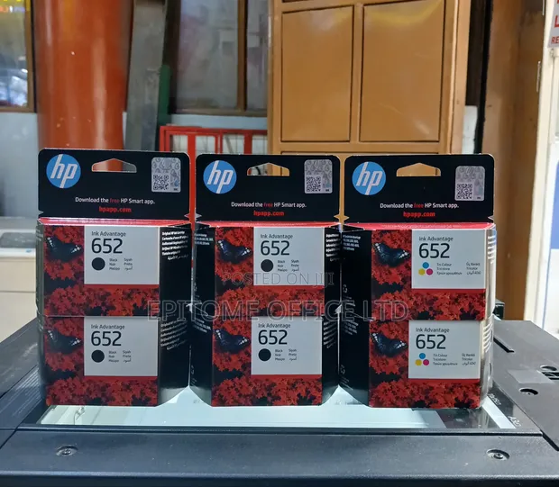 Original HP 652 Ink Cartridges - 1
