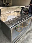 Commercial Stainless Steel Food Warmer - Single Burner - 4