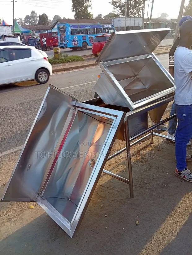 Sink ya Kuoshea Mikono ya Upasuaji ya Chuma cha Kutotoa (Stainless Steel) 900x600mm - 1