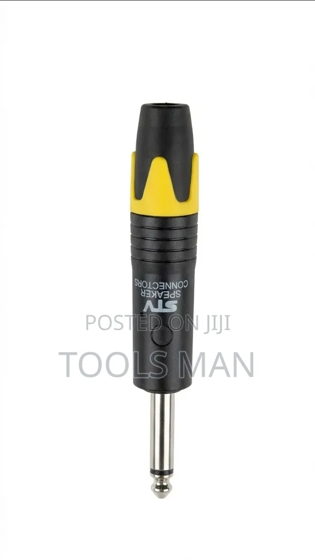 STV 6.35mm Mono Jack Audio Plug - 1