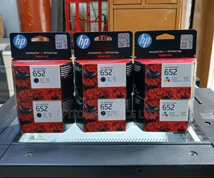 Genuine HP 652 Ink Cartridges
