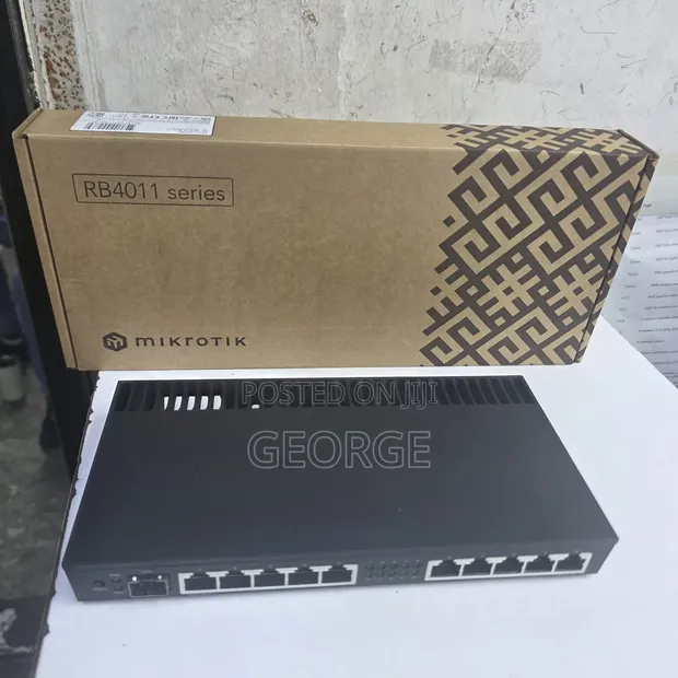 MikroTik RB4011iGS+RM 10 Port Gigabit Router - 1