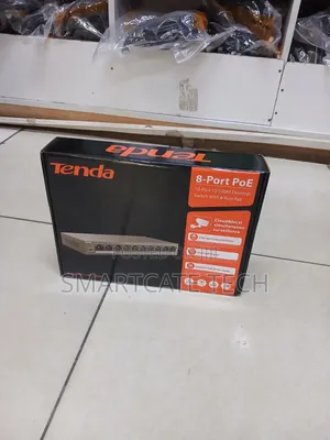 Tenda 8-Port 10/100Mbps PoE Switch - TEF110P-8-63W