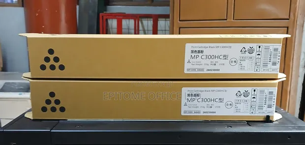 Ricoh Aficio MP C300 Black Toner Cartridge - 1