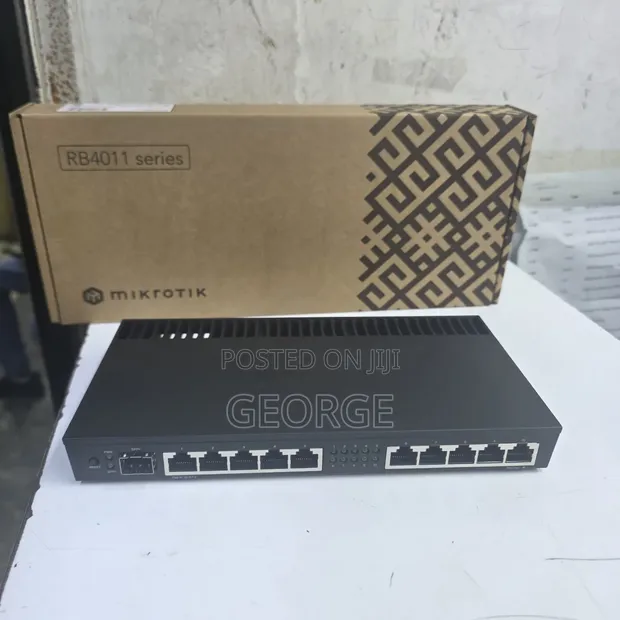 MikroTik RB4011iGS+RM 10G SFP+ Router - 1