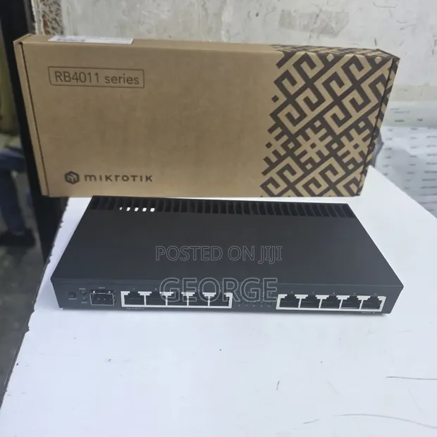 MikroTik RB4011 10 Port Router with 10G SFP+ - 1
