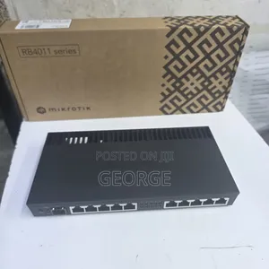 MikroTik RB4011iGS+RM 10 Gigabit Router