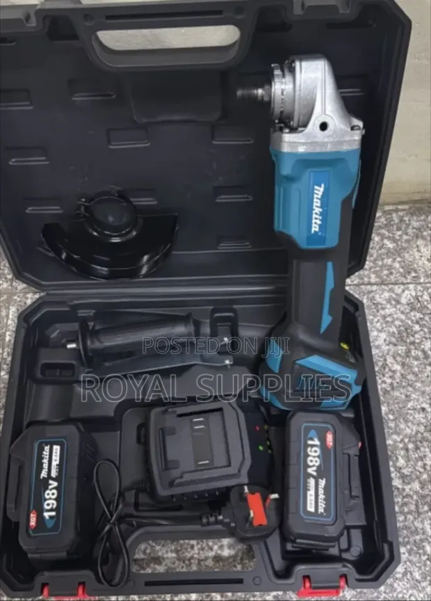 Makita 198V 4.5" Cordless Angle Grinder - 1