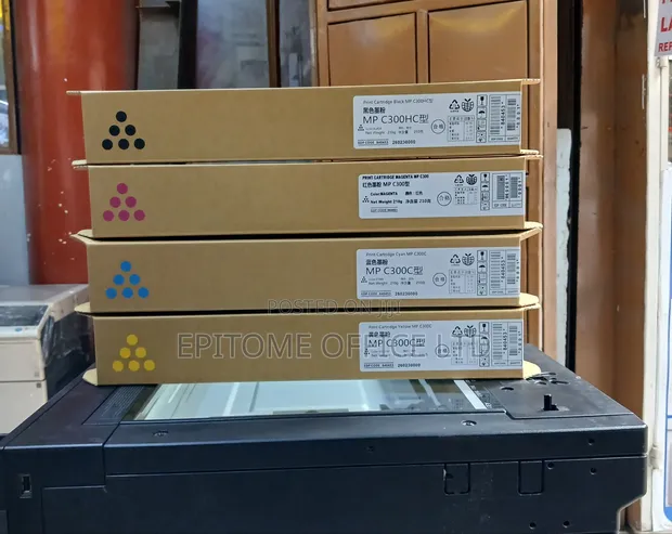 Ricoh Aficio MP C300 Toners (Brand New) - 1