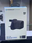 Powerology Volt-X 25W GaN Type-C Charger with C-C Cable - Black - 1