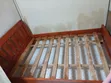 4x6 Wooden Bed with Mattress Protector - 3