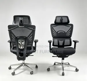 Premium Ergonomic Mesh Office Chair with Adjustable Headrest