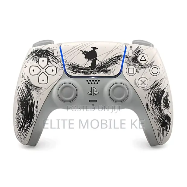 PS5 DualSense Wireless Controller - Ghost of Tsushima Black Limited Edition - 1